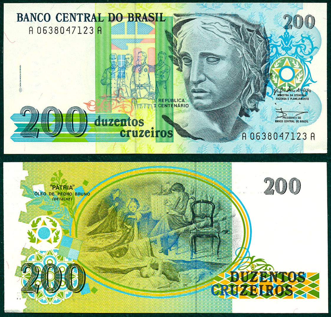 200 cruzeiros