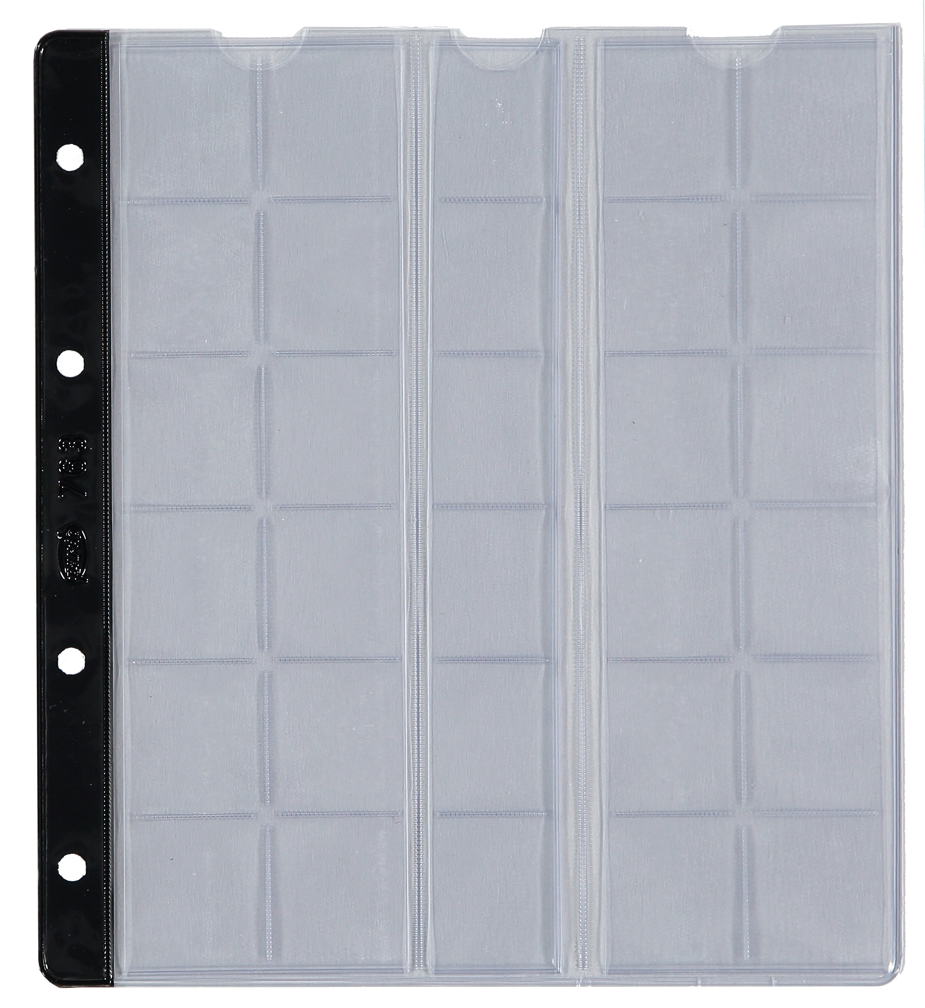 Otra imagen de Funda transparente con lomo reforzado de 4 anillas