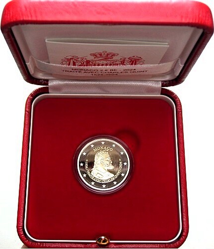 2 euros conmemorativa 500 Aniversario del Principado de Mónaco