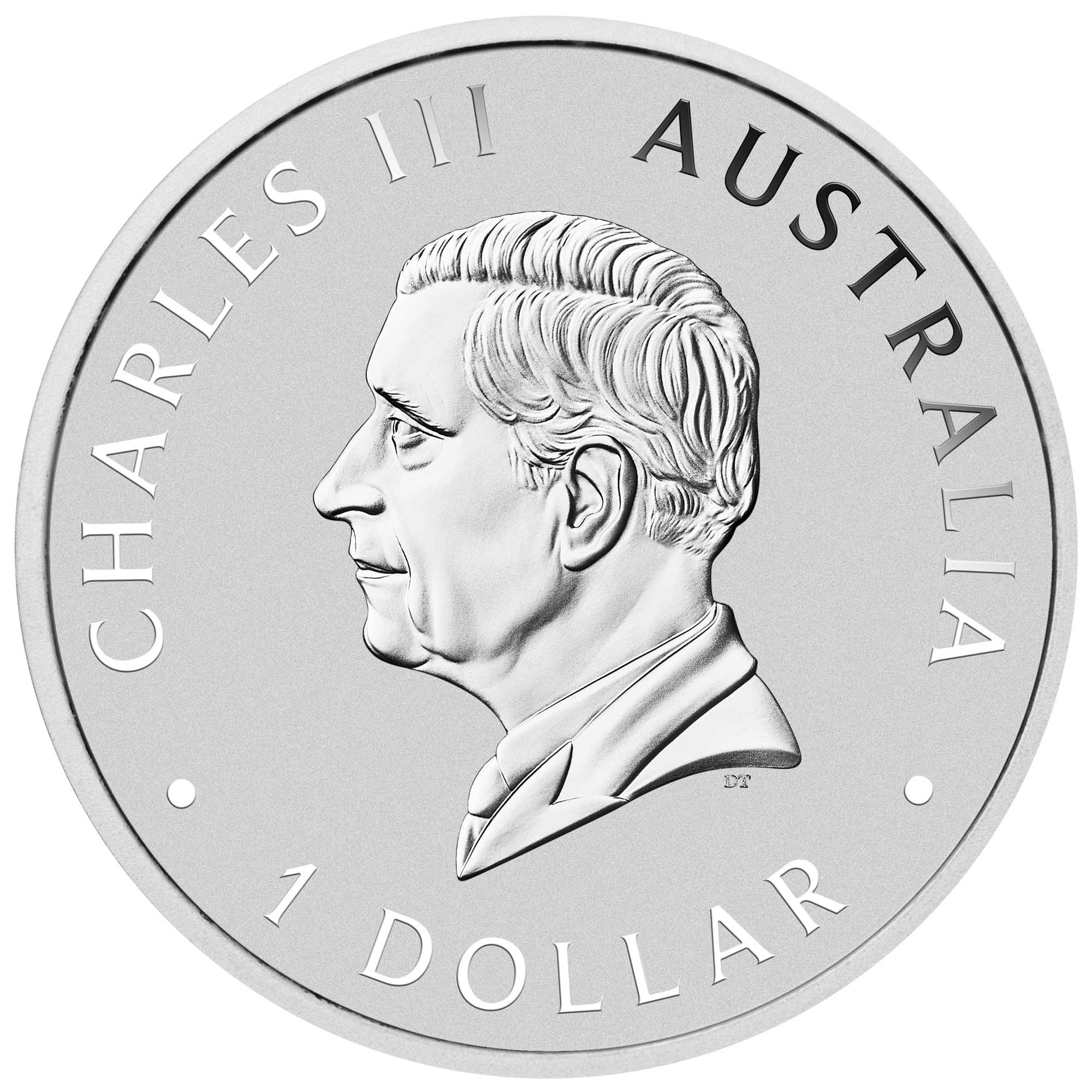Otra imagen de Australia - 1 dólar (1 oz) Wombat, Carlos III