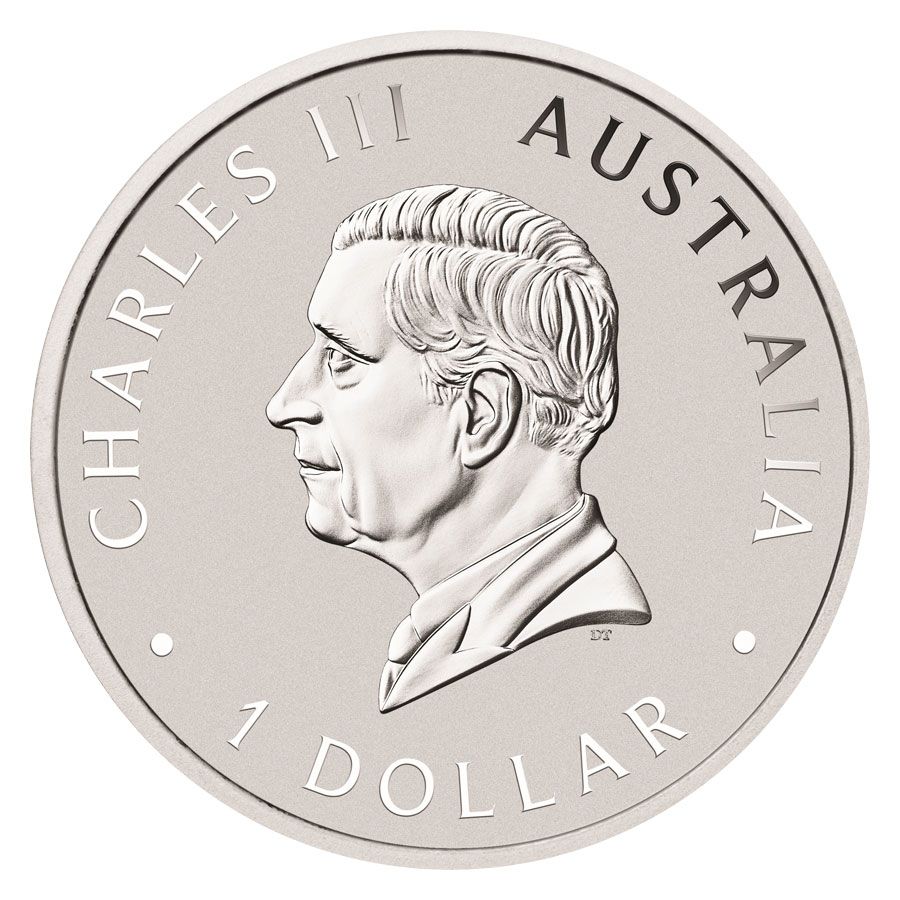 Otra imagen de Australia - 1 dólar (1 oz) Águila, Carlos III